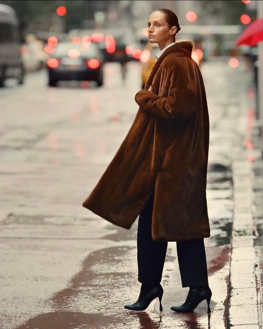 ジャケット・アウター TOTEME Chelsea faux fur coat