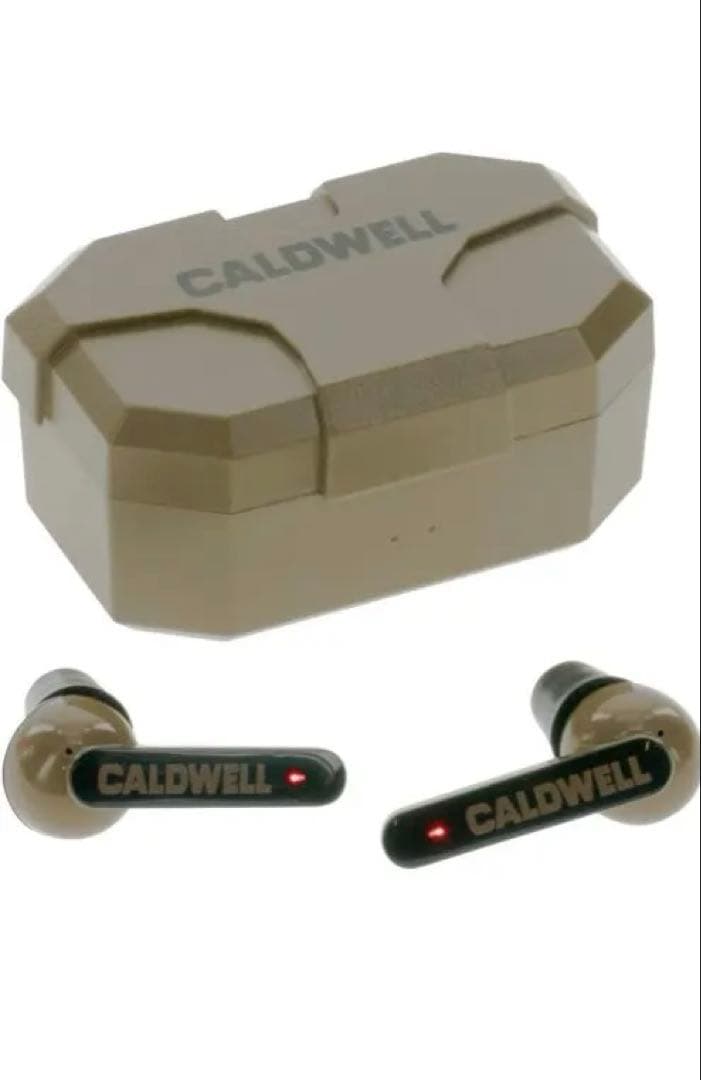 CALDWELL E-MAX SHOTS イヤホン、耳栓 充電ケース付き