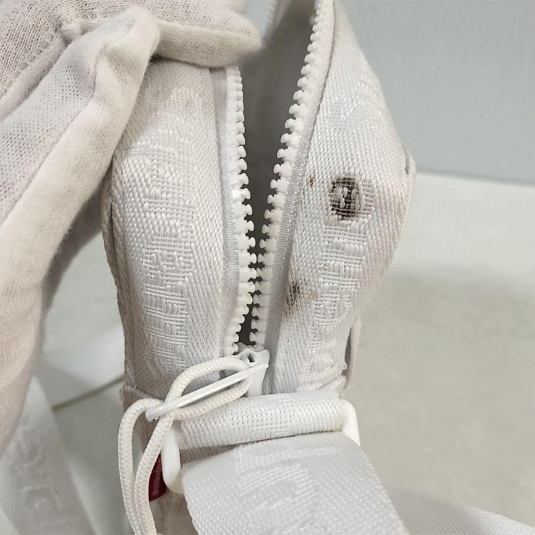 Supreme Woven Shoulder Bag White　シュプリーム