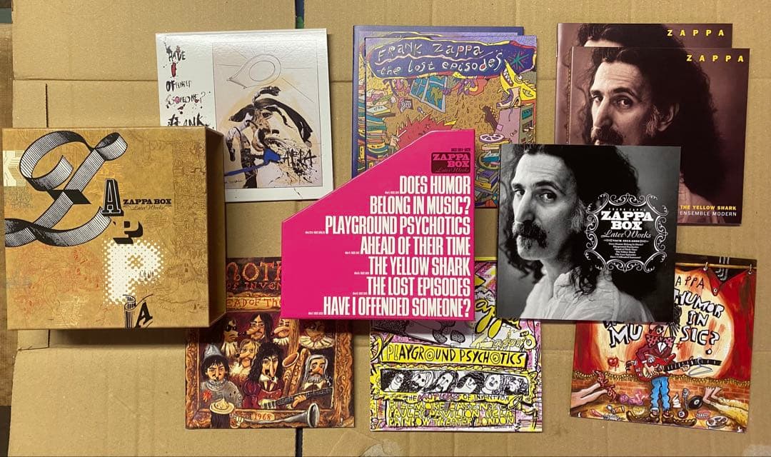 希少　ZAPPA BOX レイター・ワークス