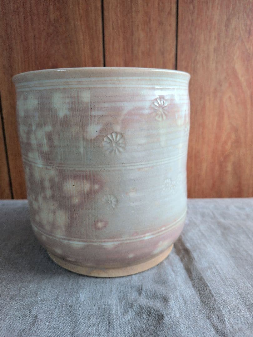 茶道具・水指し・陶器・御本・三島　抹茶