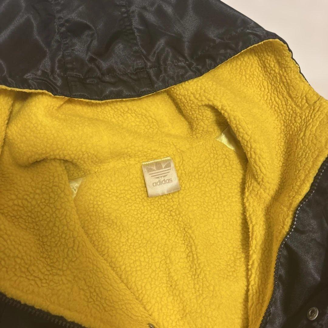adidas デサント　ベンチコート　ビックロゴ　XL相当　良品