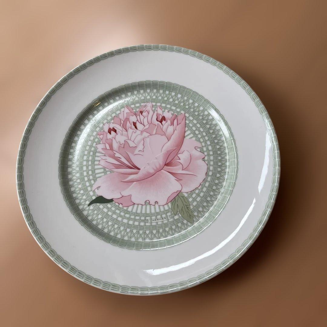 (希少)廃番エルメス レ・ピヴォワンヌ フラワープレート