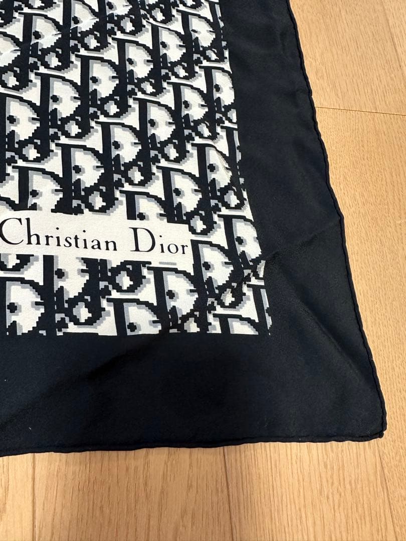 ココアChristian Dior モノグラムスカーフ