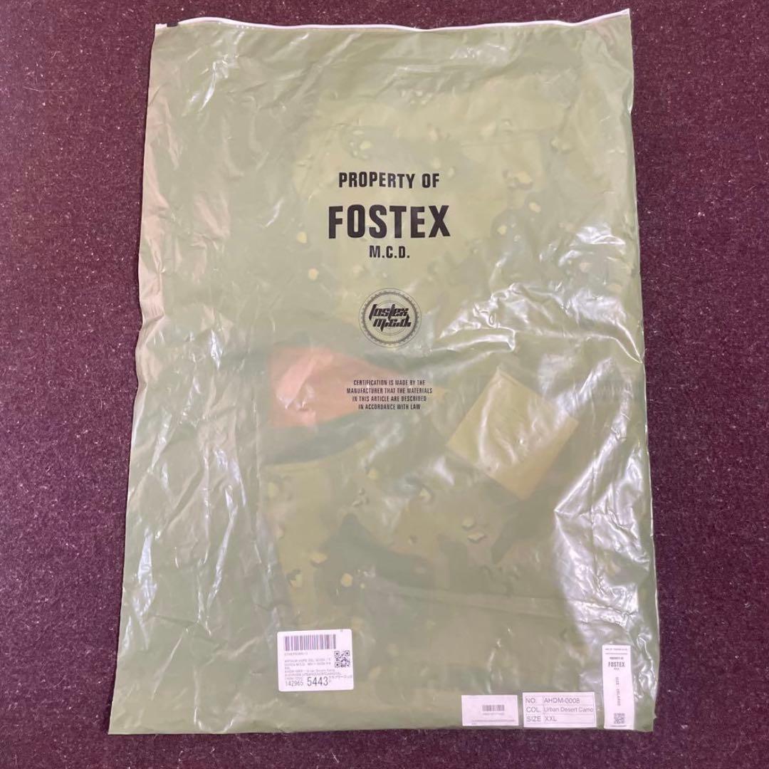 新品 AHDM FOSTEX M.C.D MA-1 NON-PADDED XXL