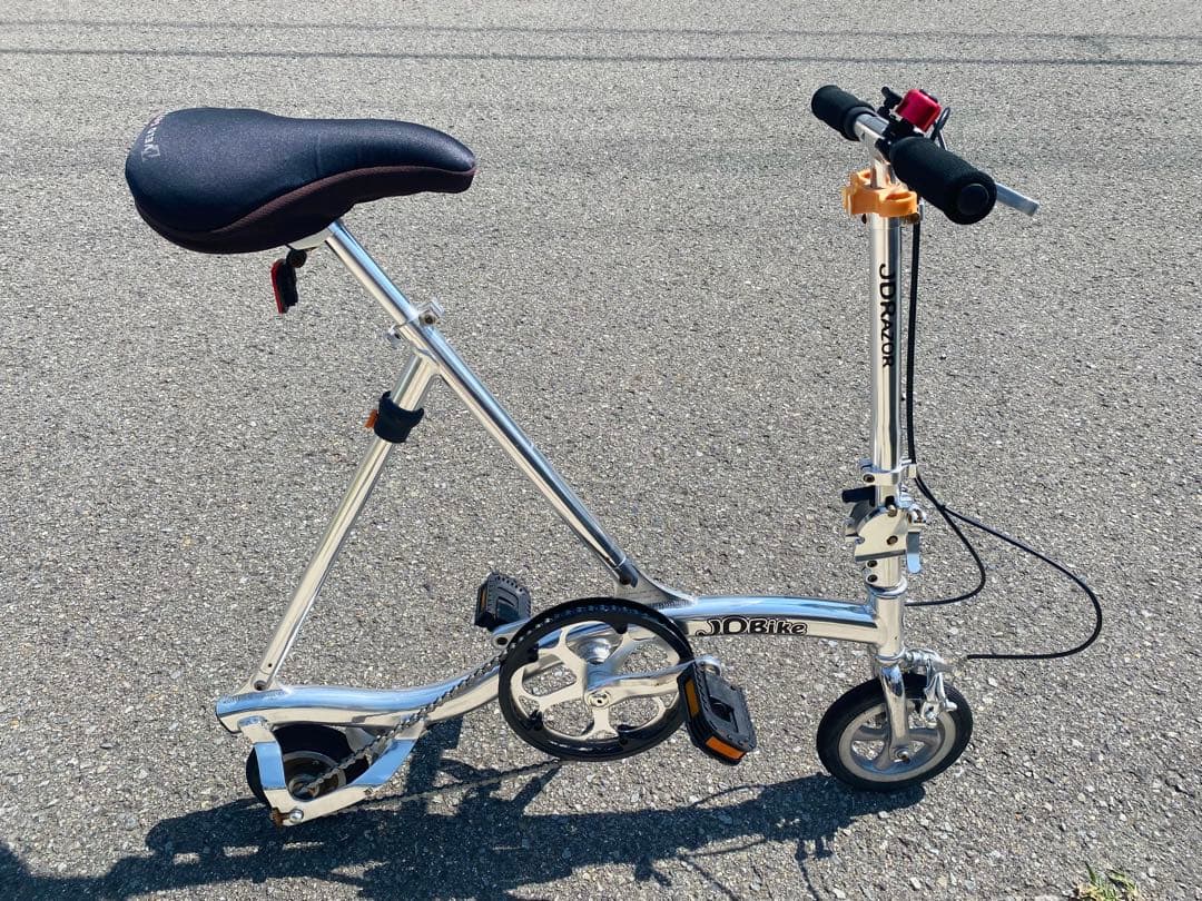 JDRAZOR 折り畳み自転車　JDbike アルミフレーム　動作良好