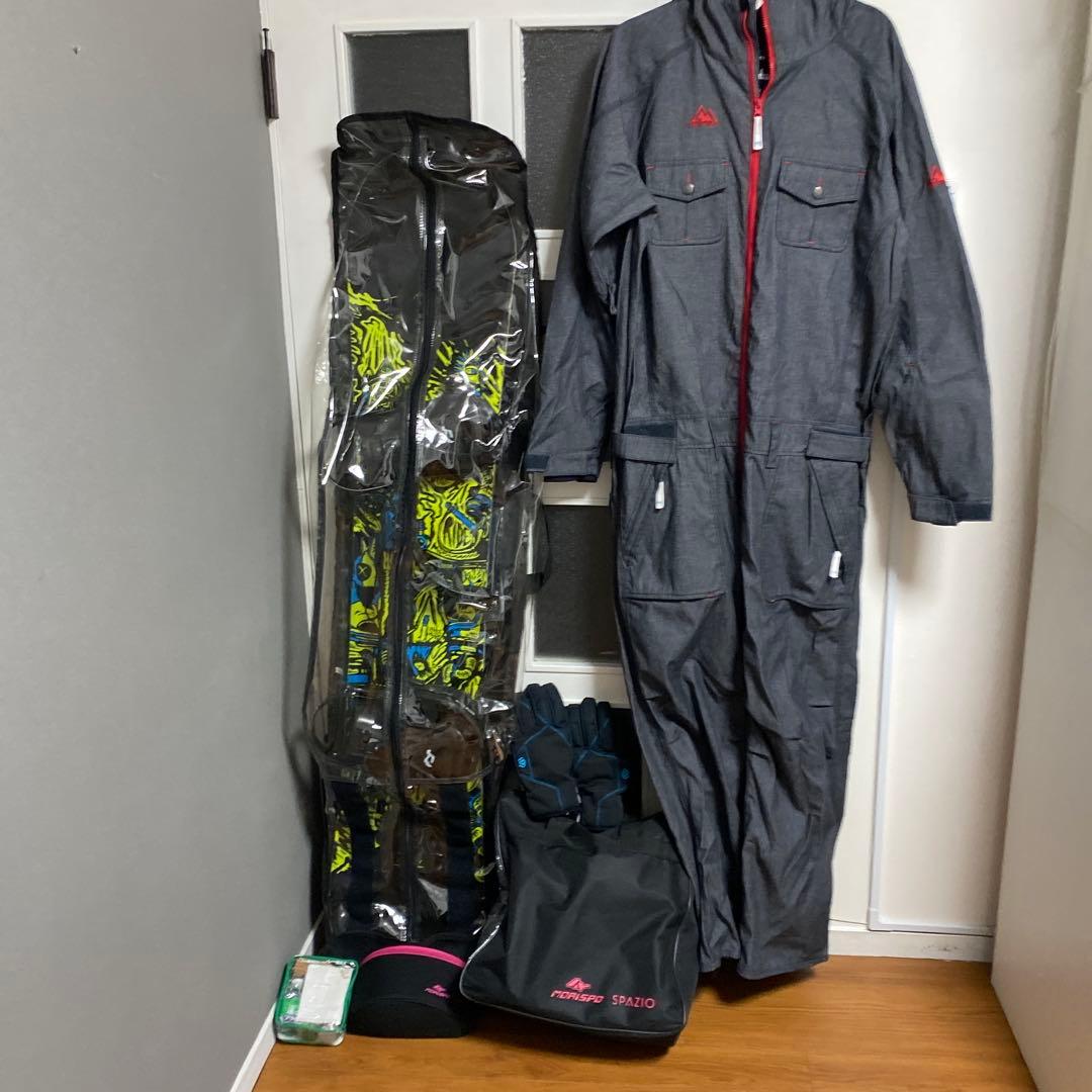 RIDEスノーボード、ブーツ、グローブとIXNINEゴーグルとその他ウェア等