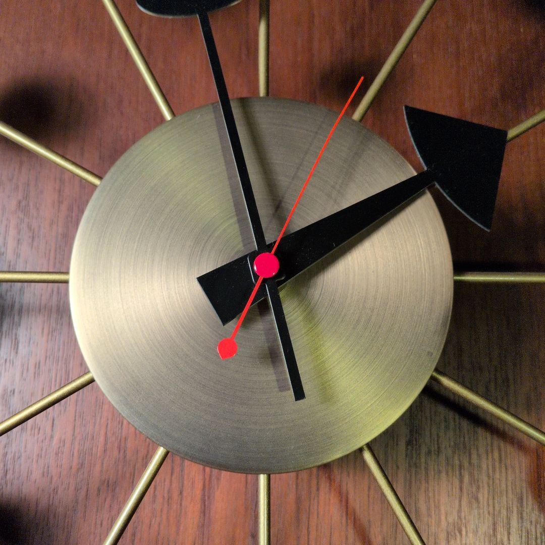 廃盤品 HERMOSA リプロダクト ボールクロック ジョージネルソン 壁時計