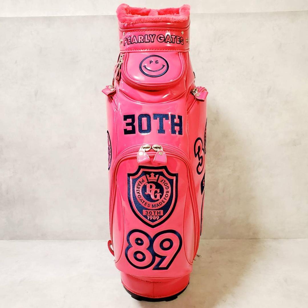 希少・激レア パーリーゲイツ 30周年限定 ゴルフバッグ ピンク キャディバッグ