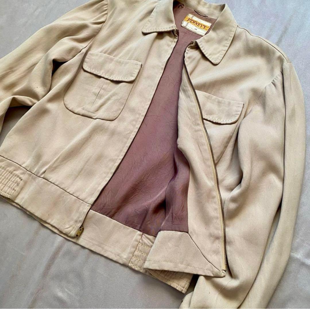 古*迎様 40s Penny's Gabardine Jacket Vintag