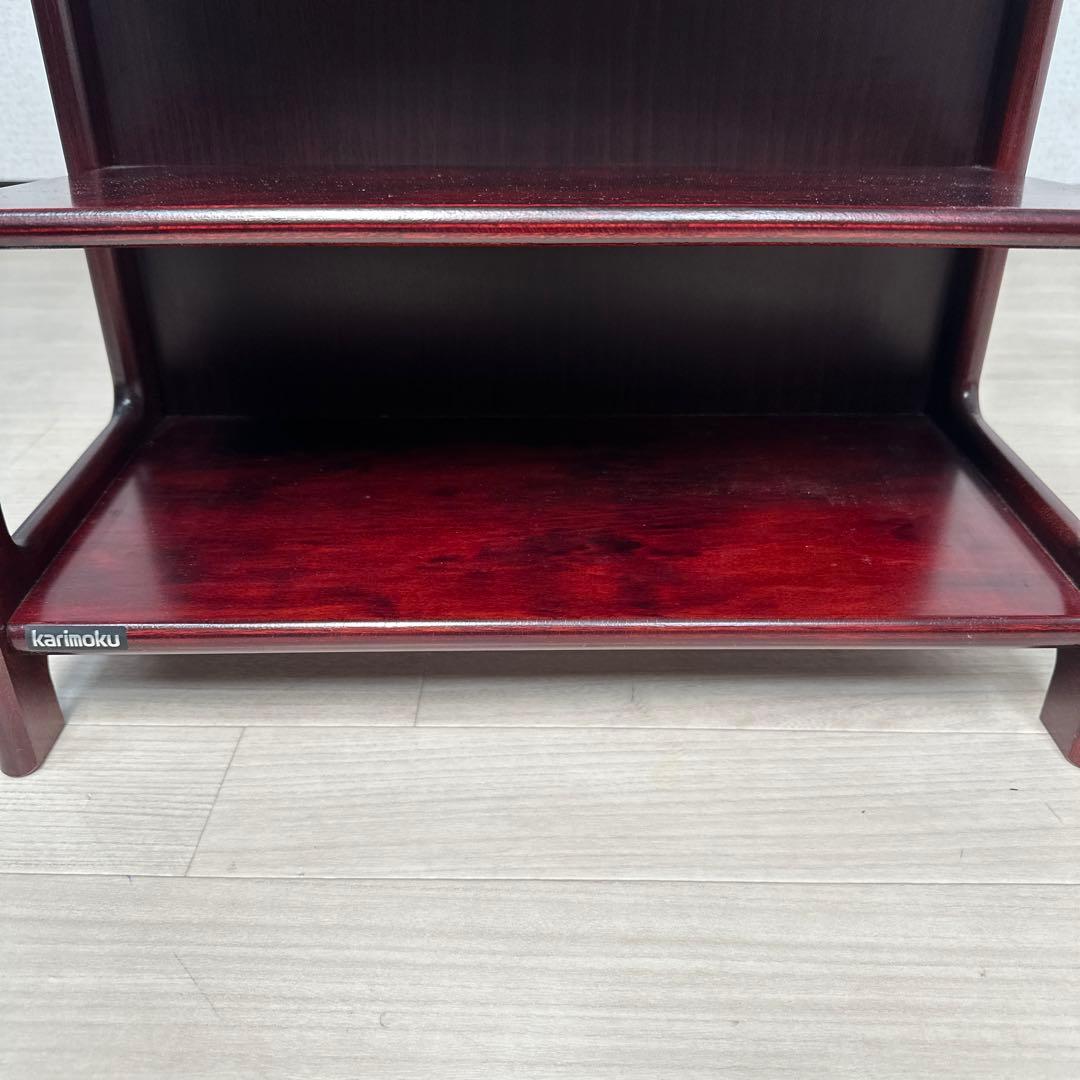 展示品 カリモク スリッパラック コンパクト 玄関収納 スリッパ入れ i1※