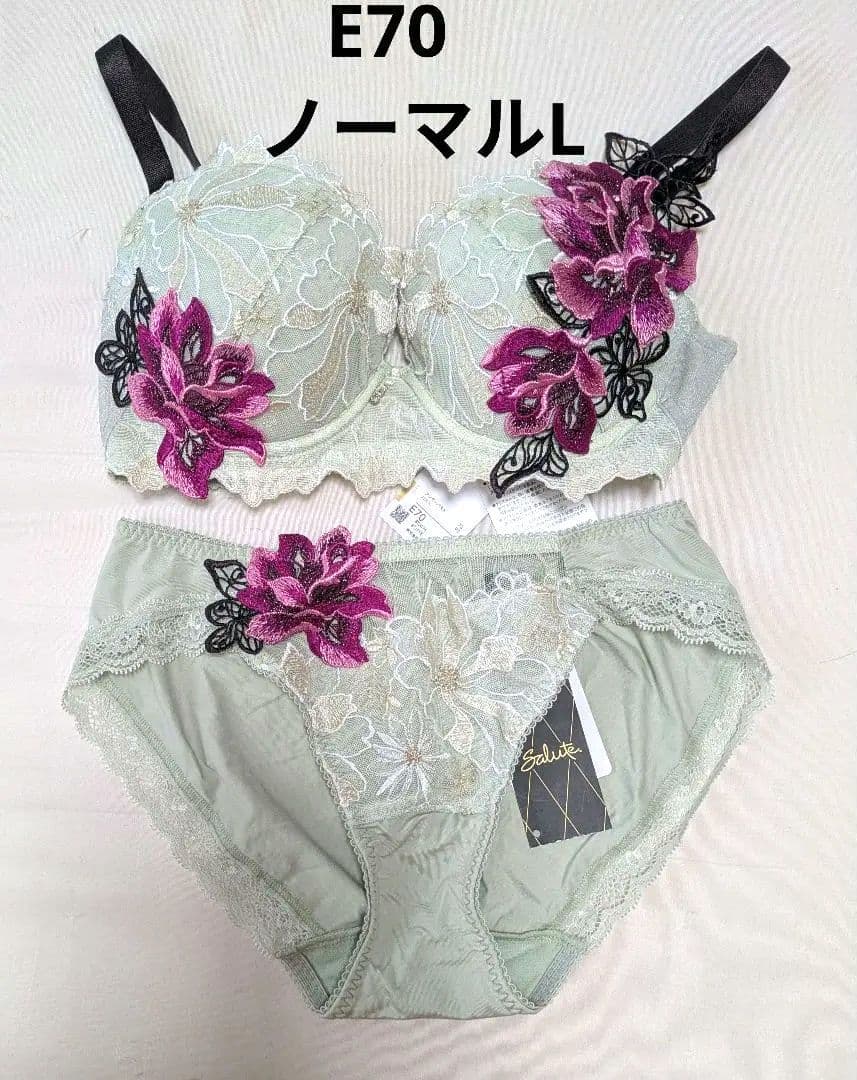 期間限定価格(^^)ワコール サルート 96グループ E70 + ショーツL