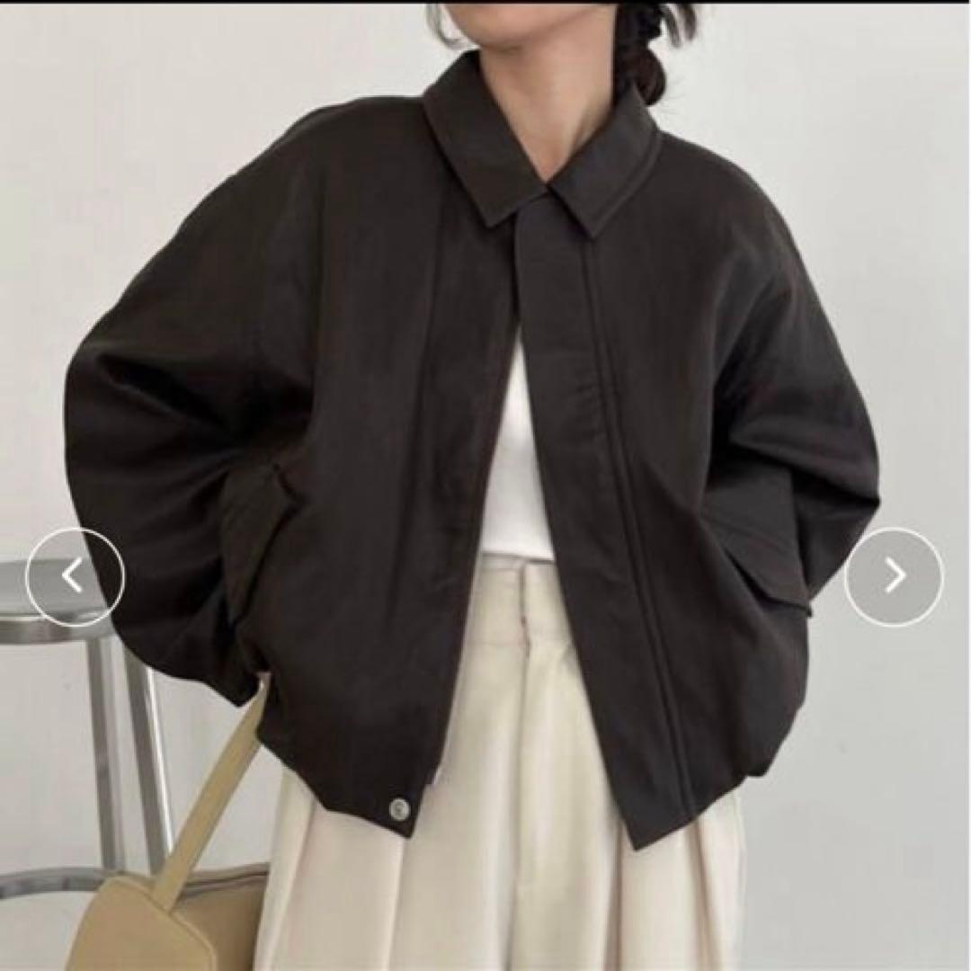 【新品未使用タグ付き】CAPRICIEUXLE'MAGEバルーンレザージャケット