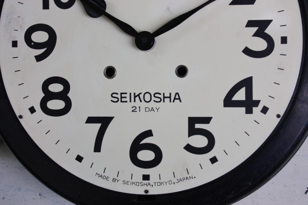 静音 アンティーク 電池式 クオーツ改造 動作品 希少 精工舎