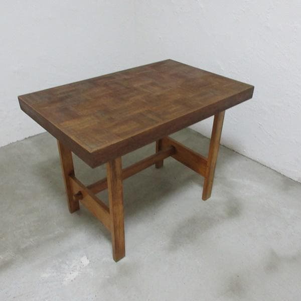 イギリス ビンテージ 家具 ブッチャーズテーブル 肉切り台 英国 6043e