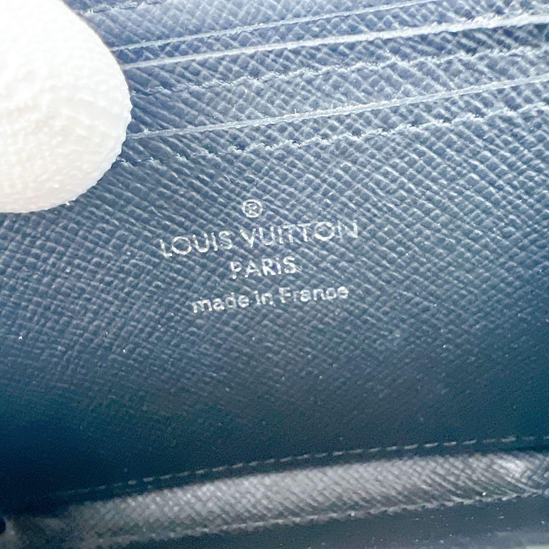 未使用保管品 ルイヴィトン タイガ ジッピーパース ブラック ケース