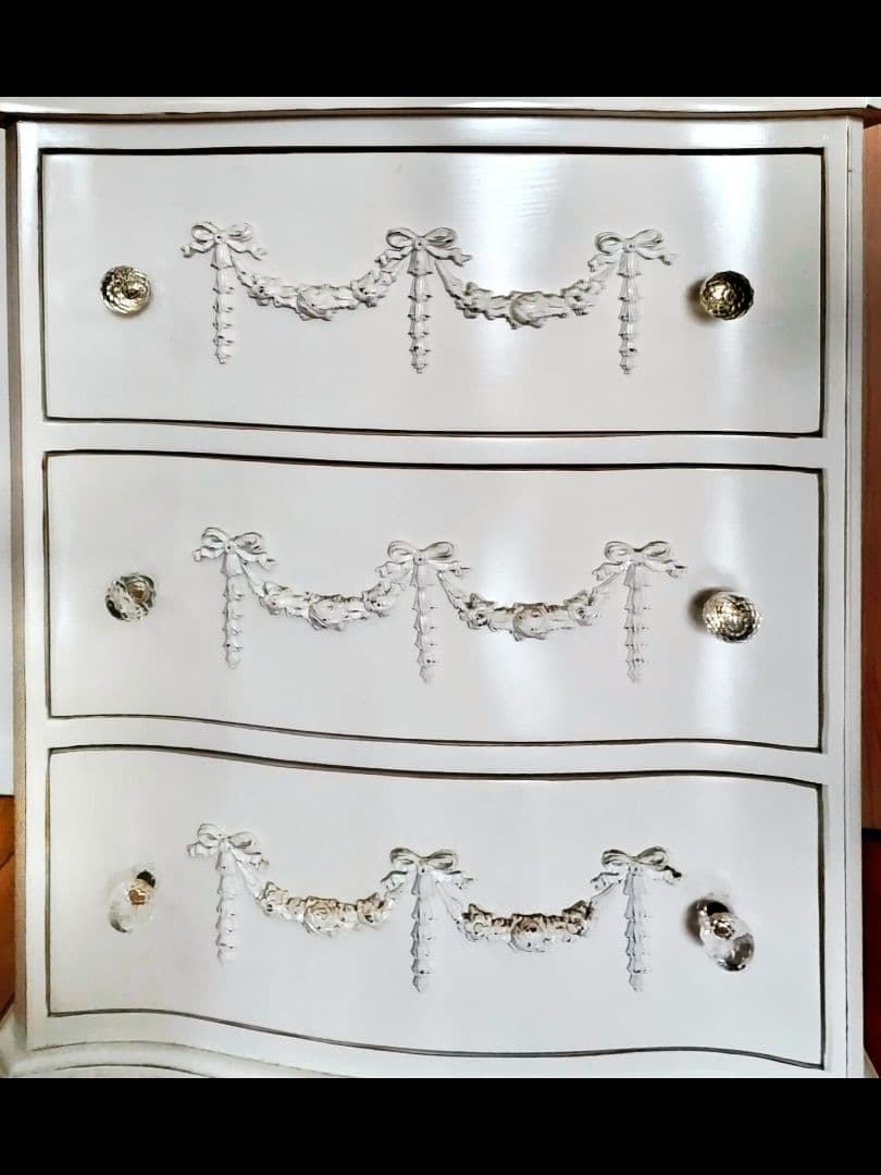 フレンチドロワー　フランスアンティーク　フレンチチェスト　シャビー　引き出し