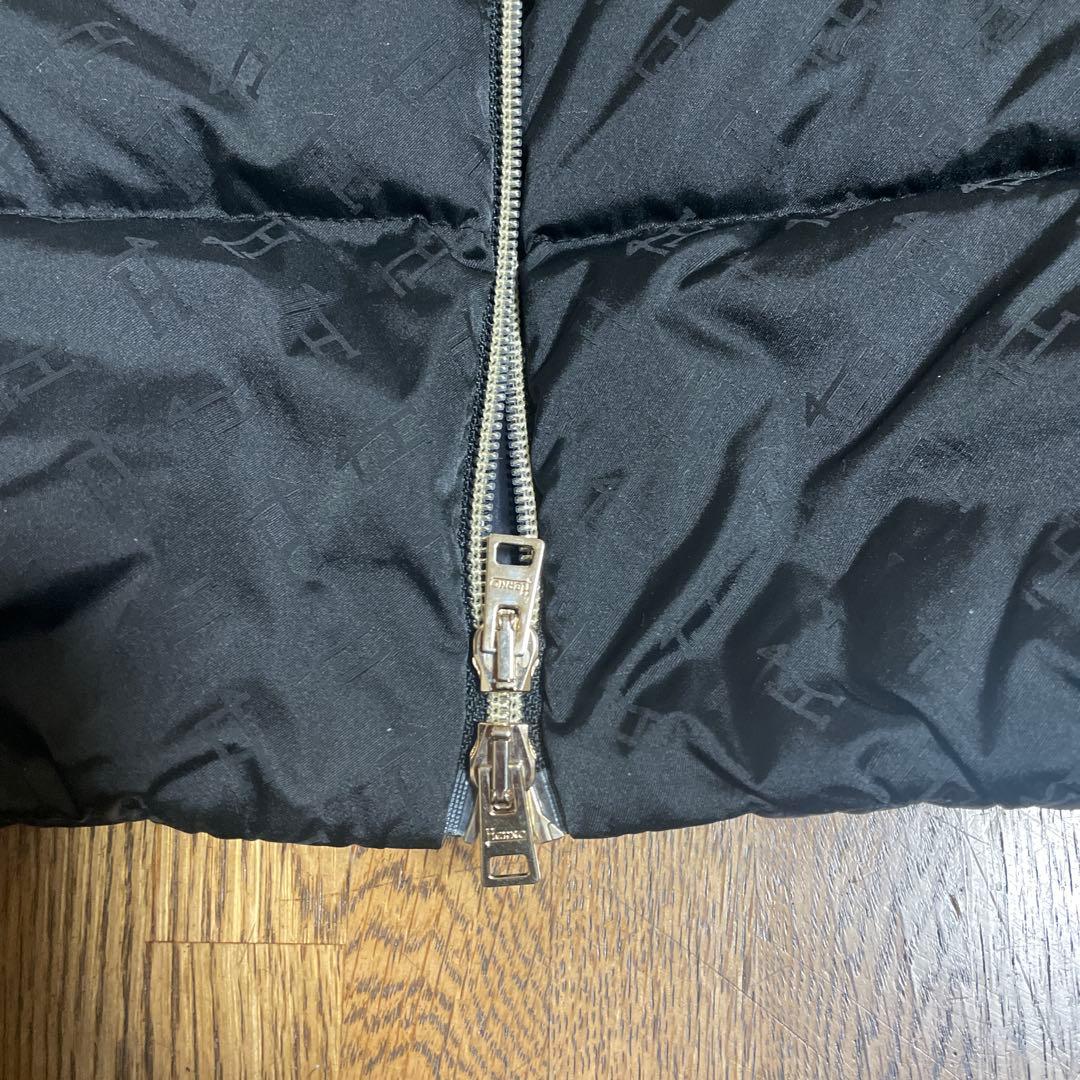 Herno フード付きダウンジャケット 黒