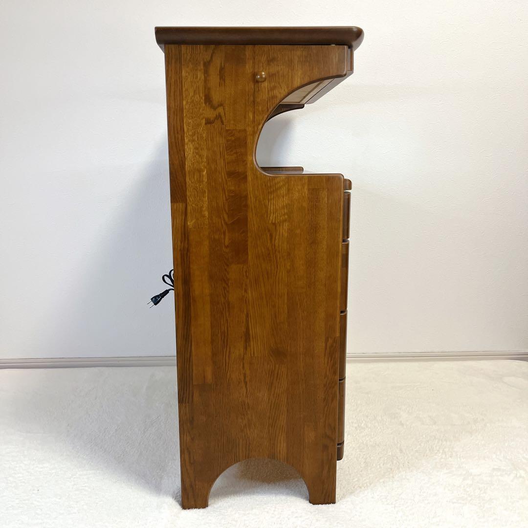 マルニ サイドチェスト サイドラック 電話台 FAX台 キャビネット コンセント