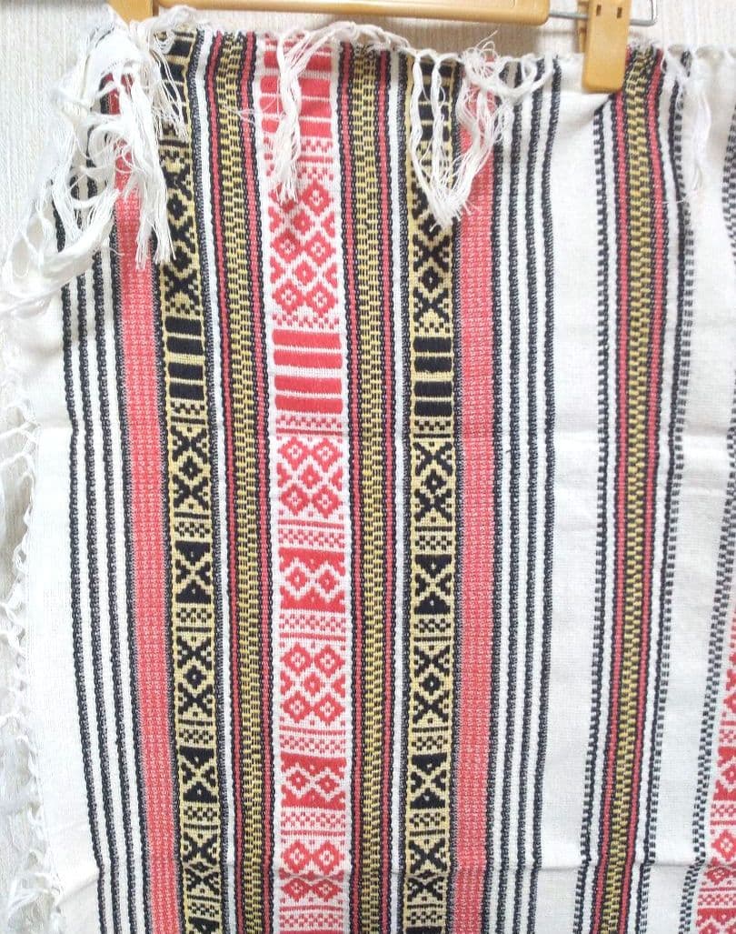 80年代製　製　タグ付き　新品未使用品　壁掛け　テーブルクロスなどに