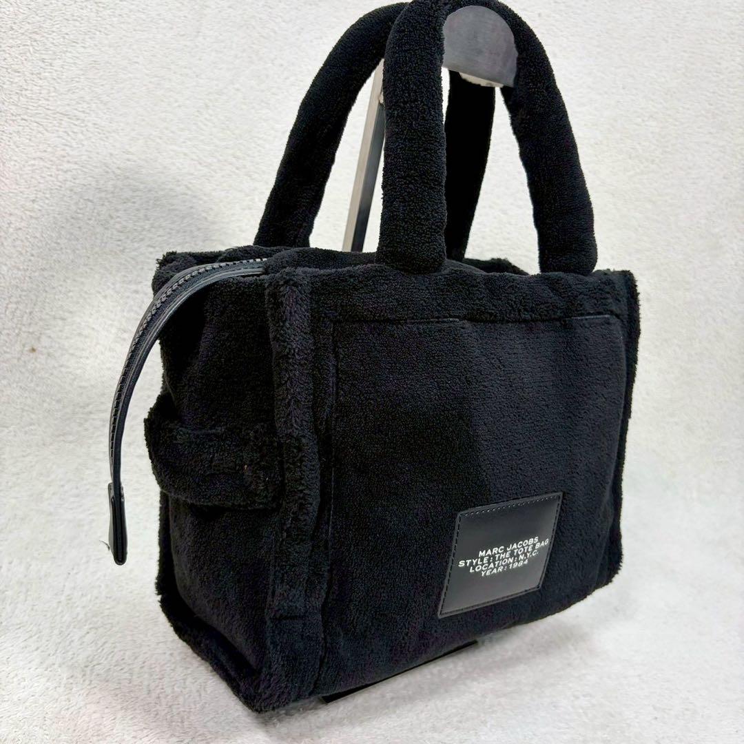 【未使用級✨】マークジェイコブス　2way ボアトート　ザテディ　パイルトート