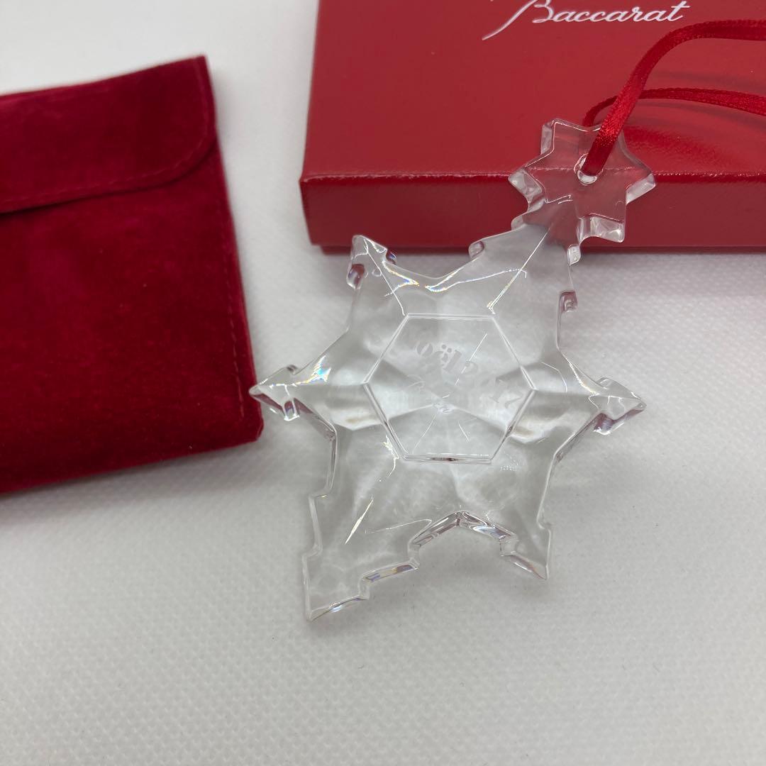 Baccarat クリスタルオーナメント 2017年