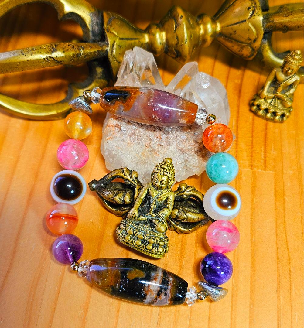 超開運‼️干支(馬)の置物と新春開運ブレスの2点セット