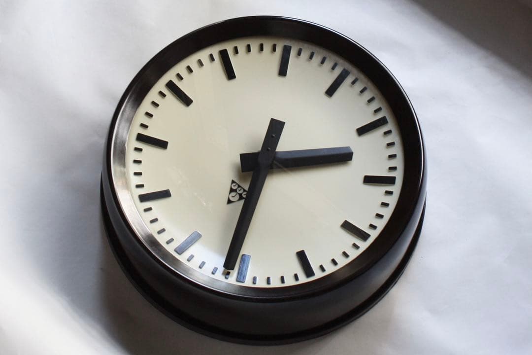 超希少！バックカバー付き！early60’s！厚さ9cm パラゴトロン 壁時計