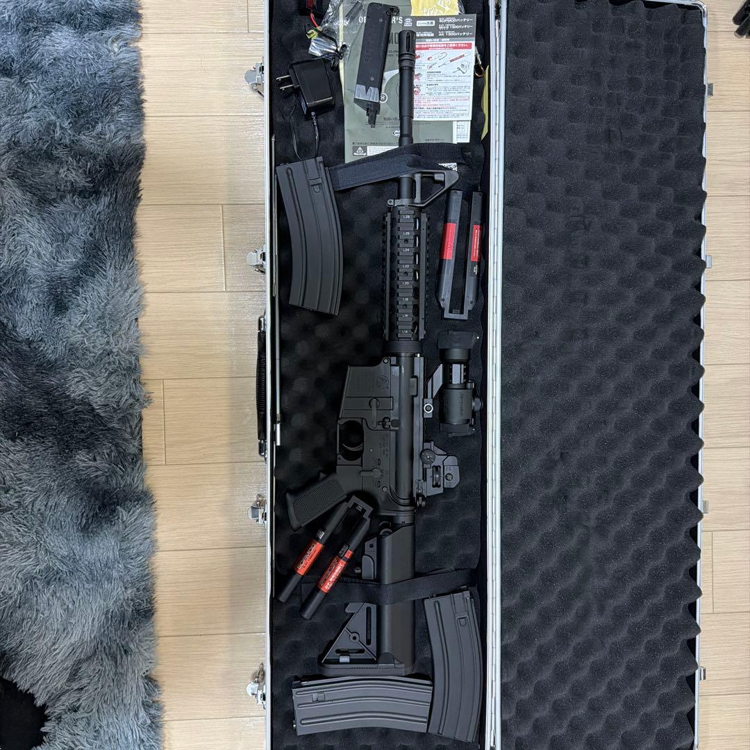次世代電動ガン 東京マルイ　SOPMOD M4ハードケース付き