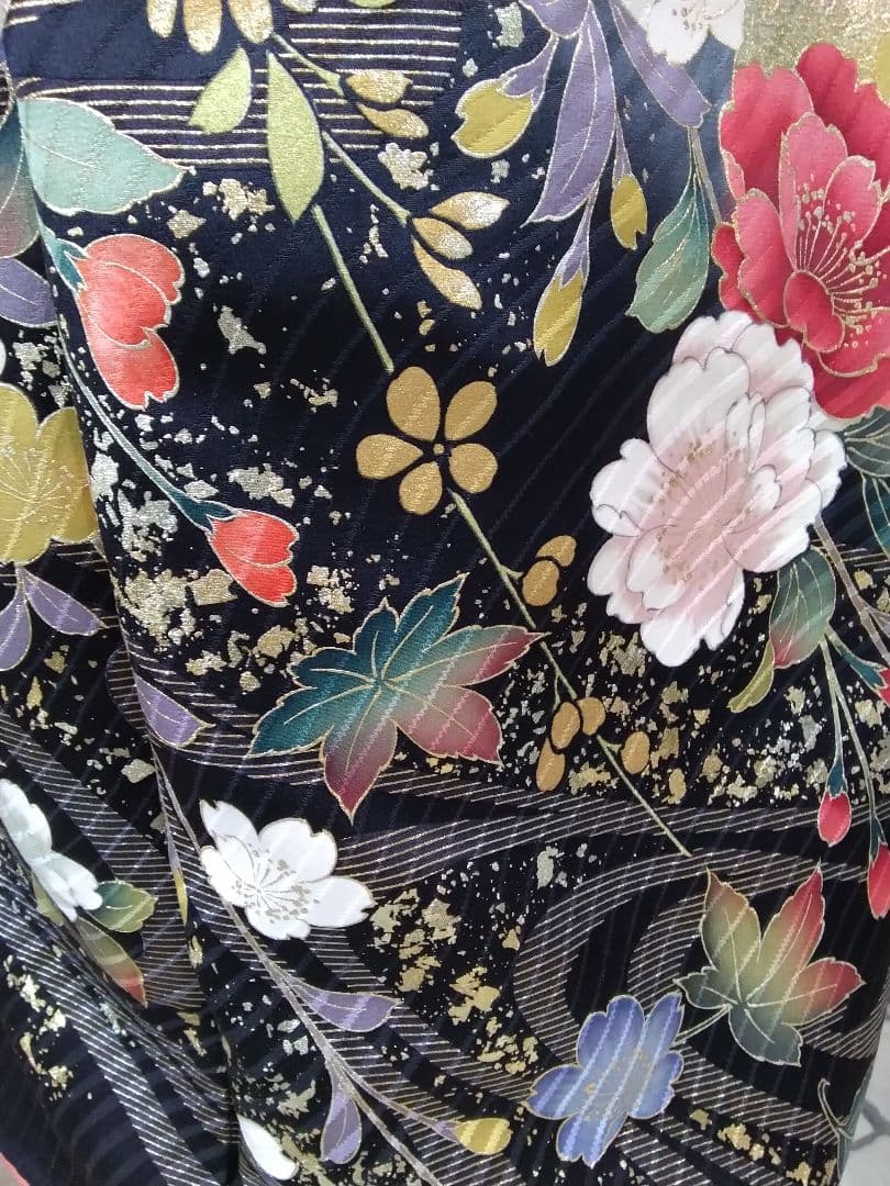 振袖フルセット、正絹振袖セット、成人式、半襟重ね衿、帯揚げ帯締め、西陣袋帯、襦袢