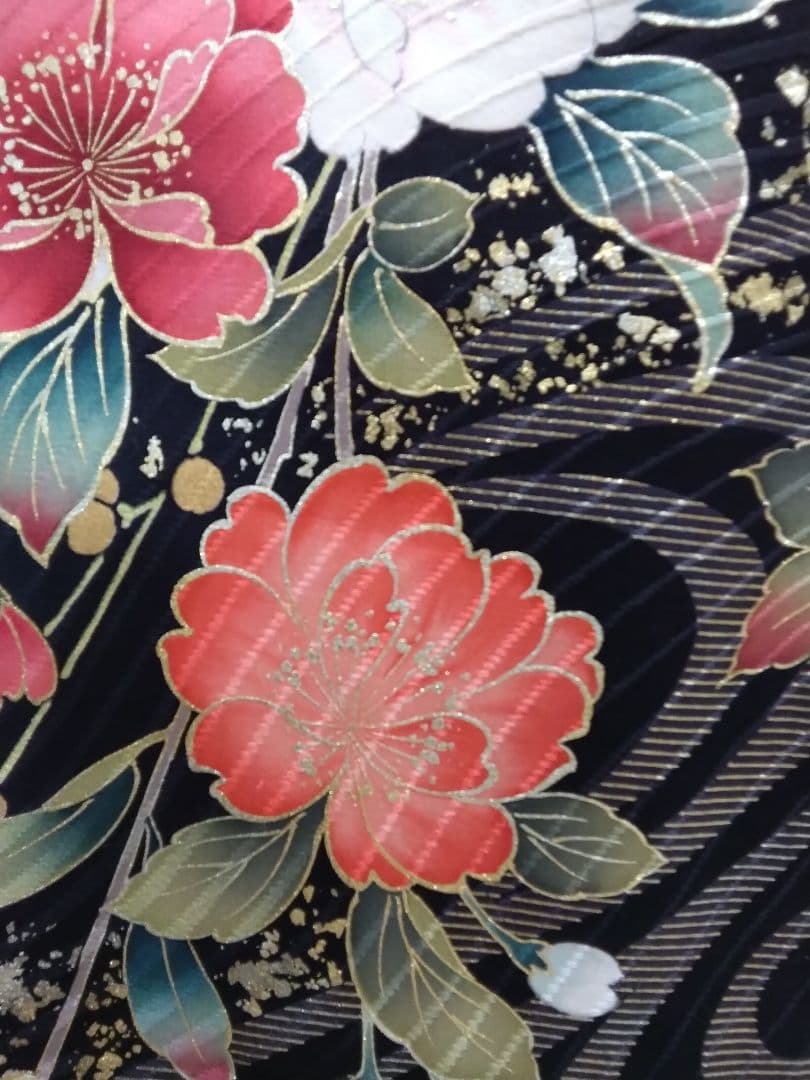 振袖フルセット、正絹振袖セット、成人式、半襟重ね衿、帯揚げ帯締め、西陣袋帯、襦袢