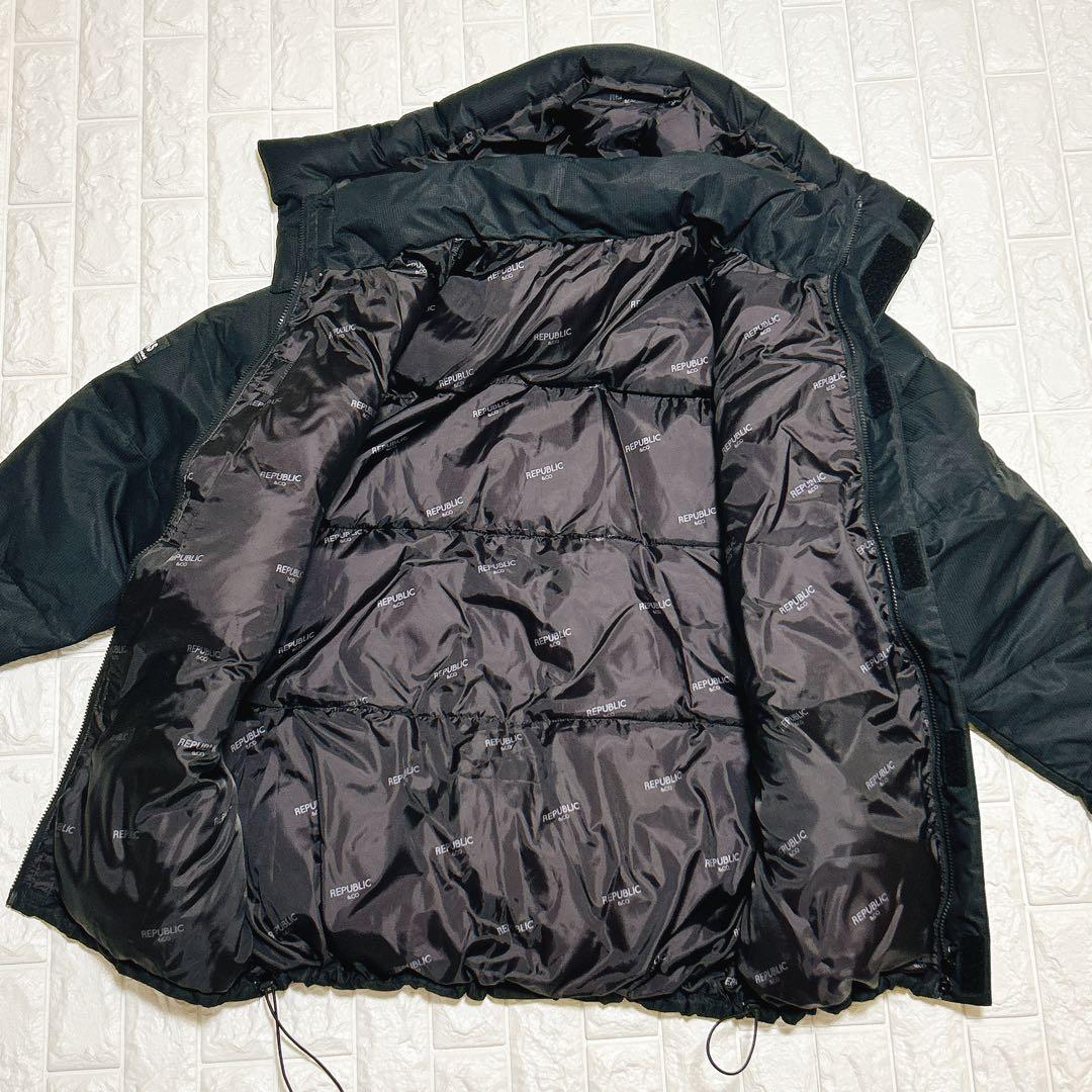 REPUBLIC &CO リパブリック ダウンジャケット ブラック XL メンズ