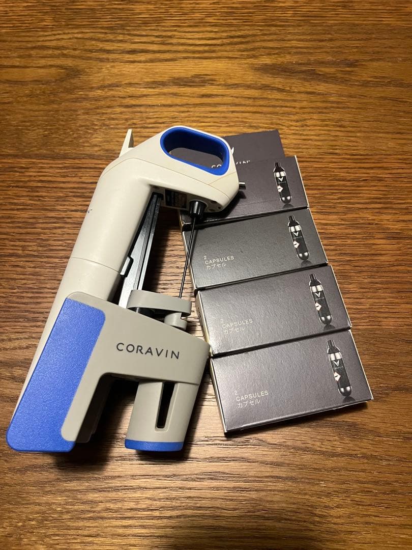 CORAVIN モデル1 窒素ガス新品8本付 動作確認済