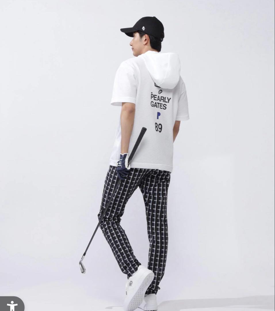 PEARLYGATESネオワッフル半袖フーディプルオーバーRelaxシリーズL