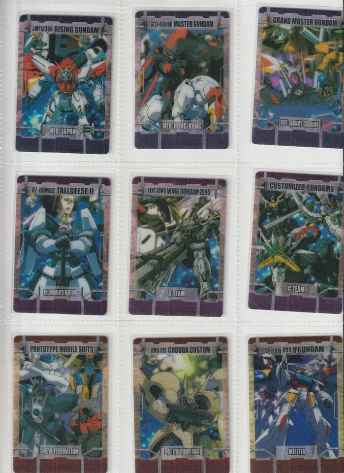 森永　ガンダム　ウェハースカード1弾 137枚