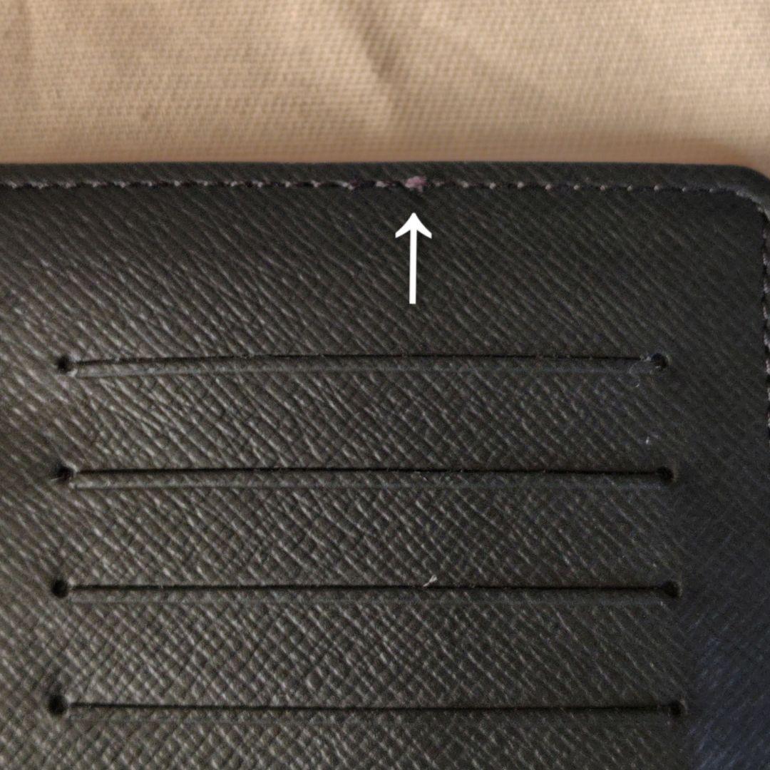 ぽ*ゃ様 ルイヴィトン ダミエグラフィット ポルトフォイユ・ブラザ 二つ折り長財