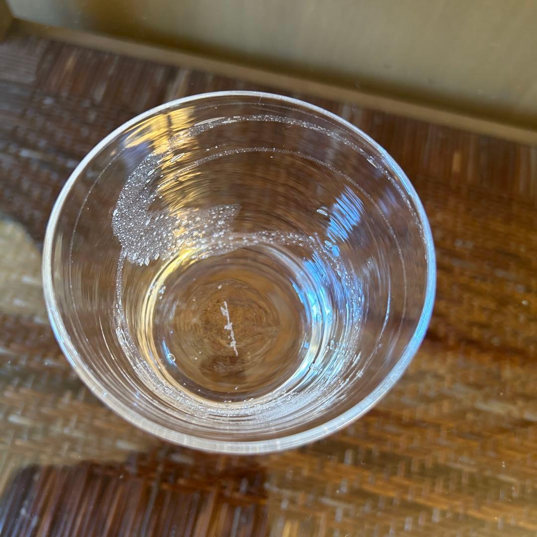 新品◆101荒川尚也　そばちょこ&型徳利大　泡ガラス３点セット　晴耕社ガラス工房