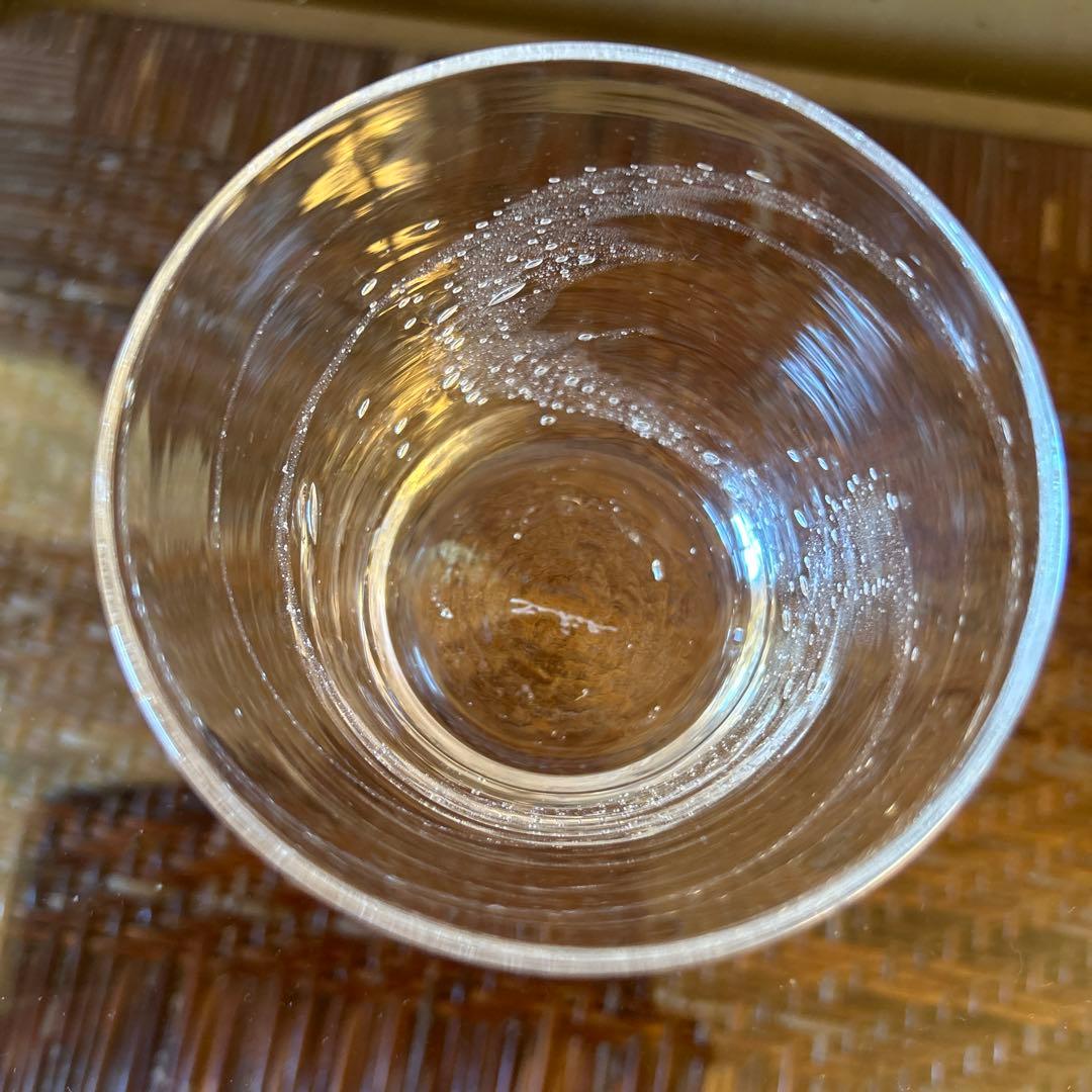 新品◆101荒川尚也　そばちょこ&型徳利大　泡ガラス３点セット　晴耕社ガラス工房