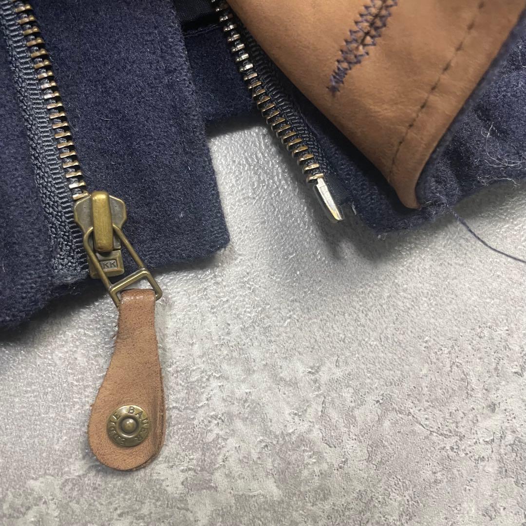 Eddie Bauer USA製 Melton Flight jacket