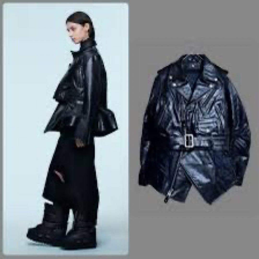 H*A様 sacai Schott Leather Biker Jacket ラ