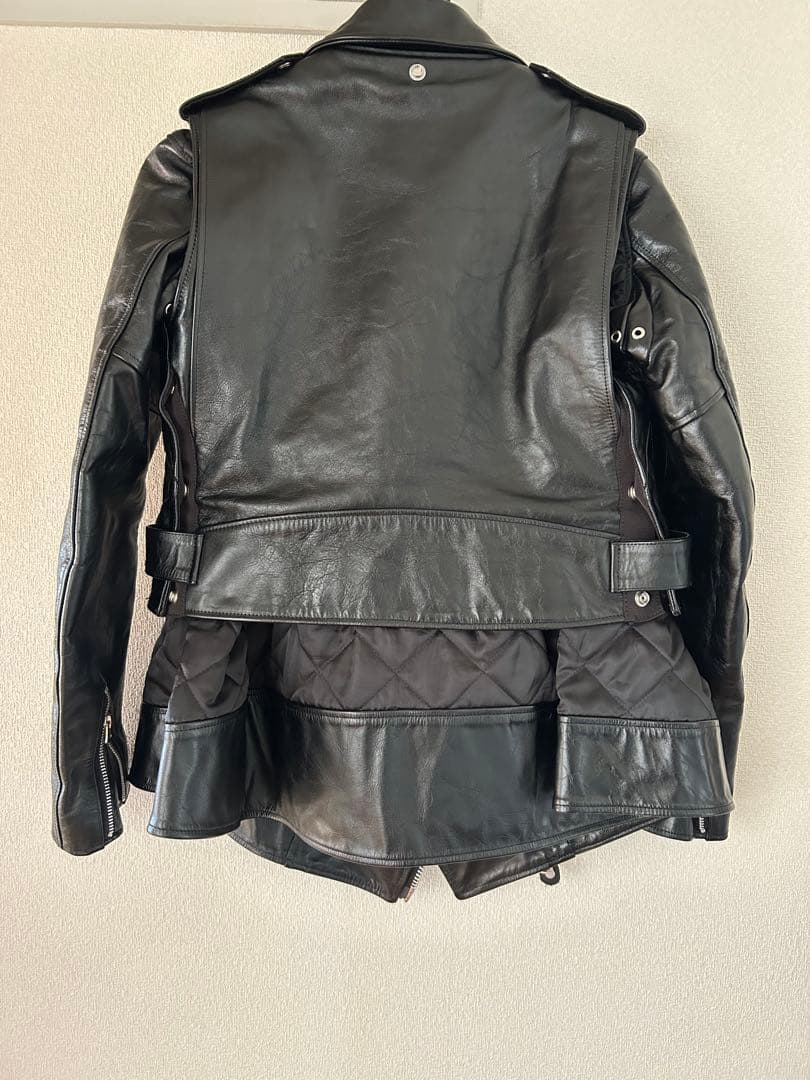 H*A様 sacai Schott Leather Biker Jacket ラ
