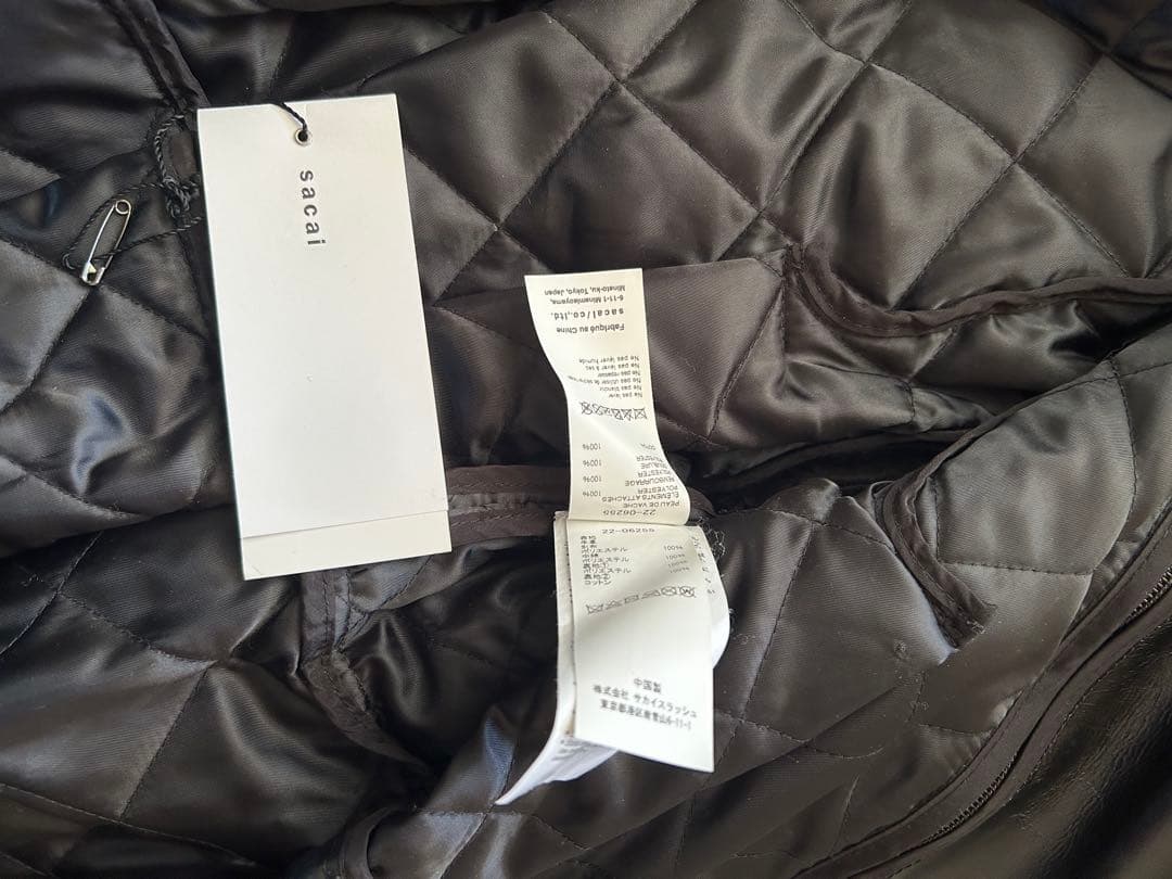 H*A様 sacai Schott Leather Biker Jacket ラ