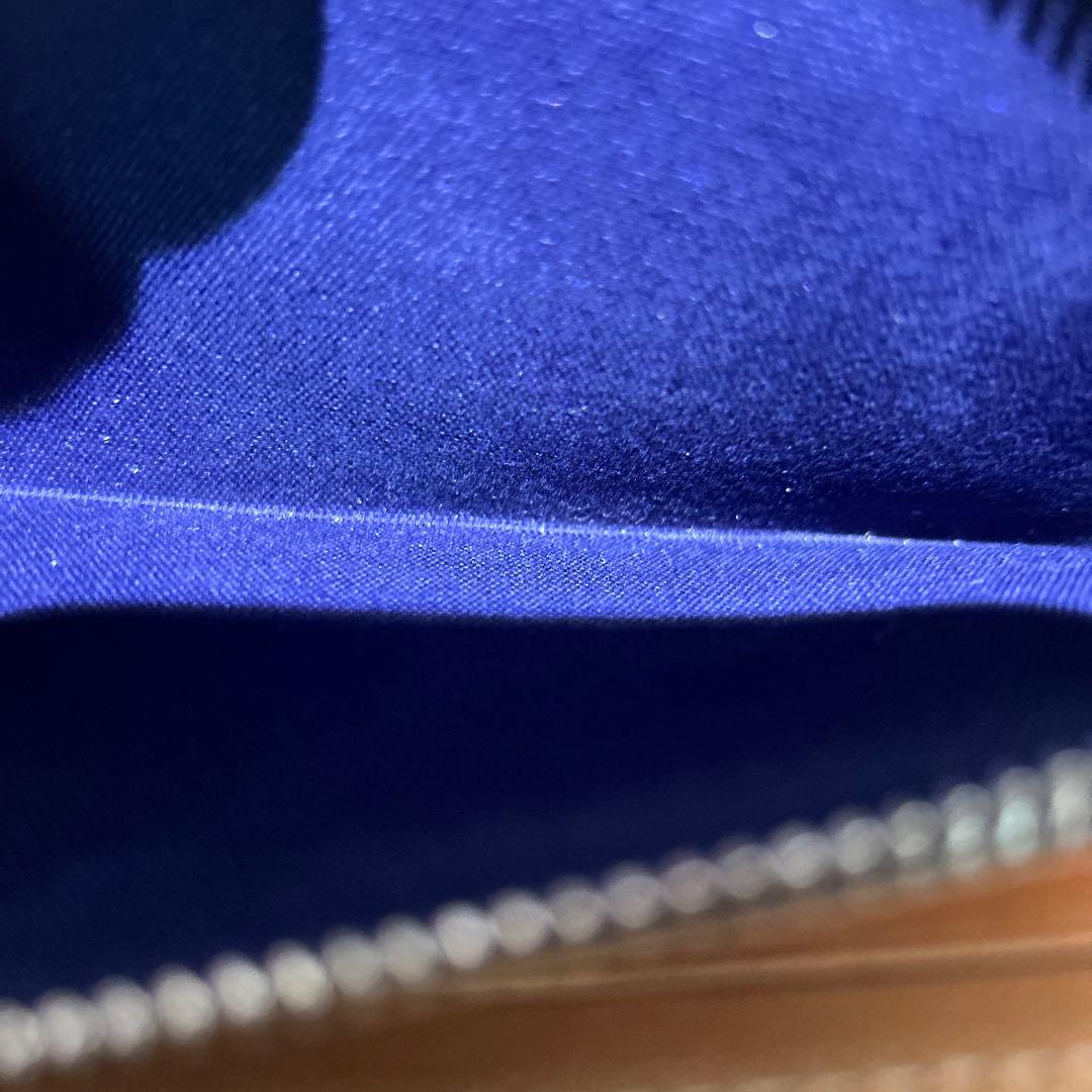 未使　BAGGY PORT KOI レザー ラウンドファスナー　長財布 ペイズリ