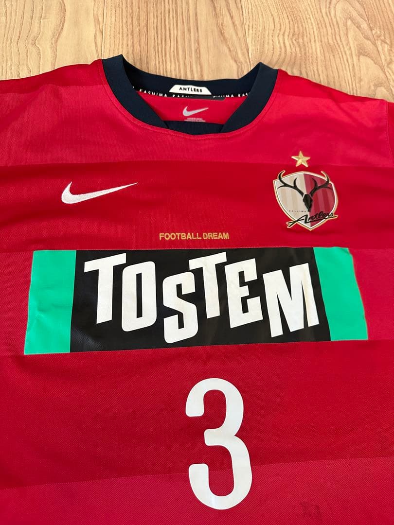 鹿島アントラーズ NIKE 2010ユース支給ユニフォーム