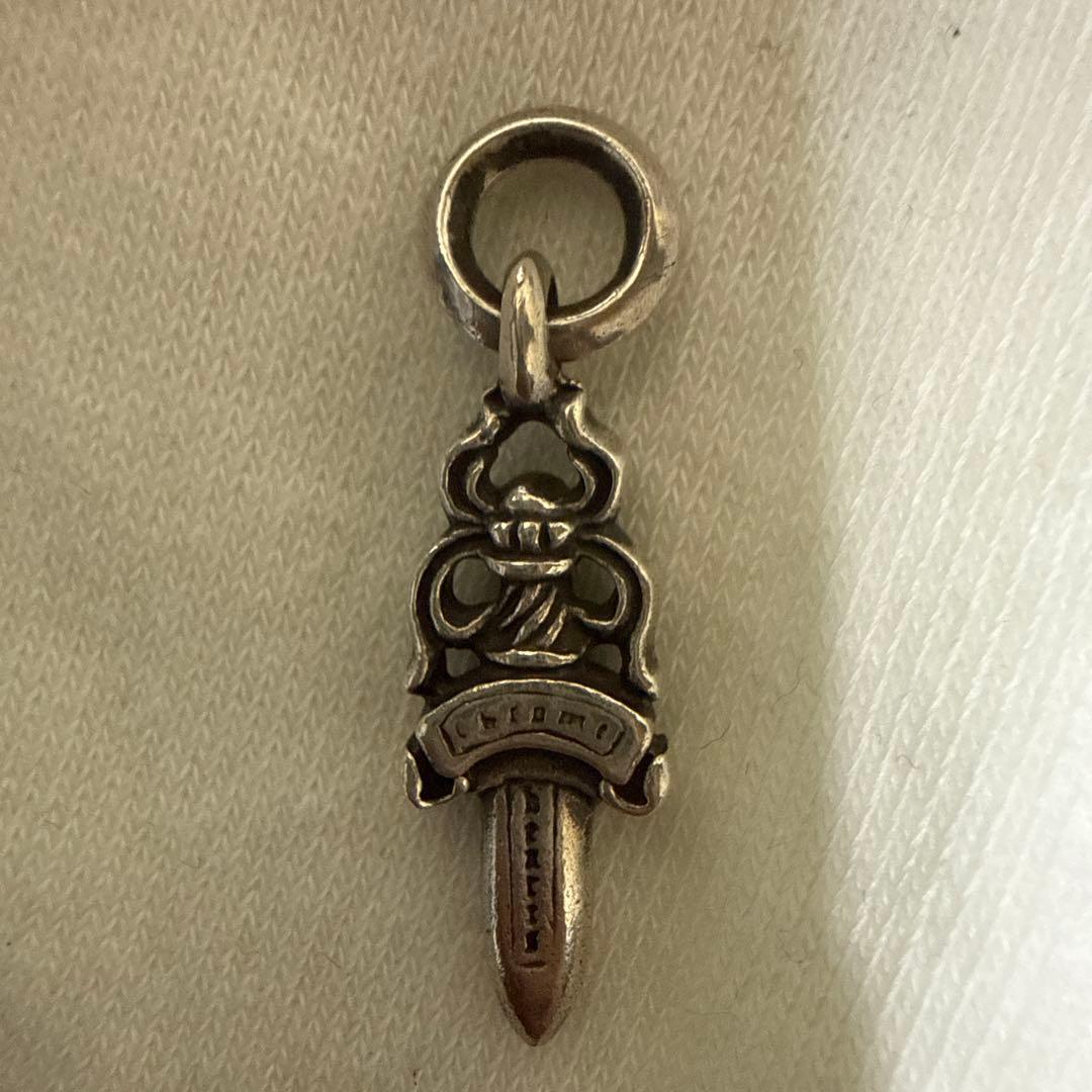 【希少】クロムハーツ #5 ダガーチャーム ペンダントトップ