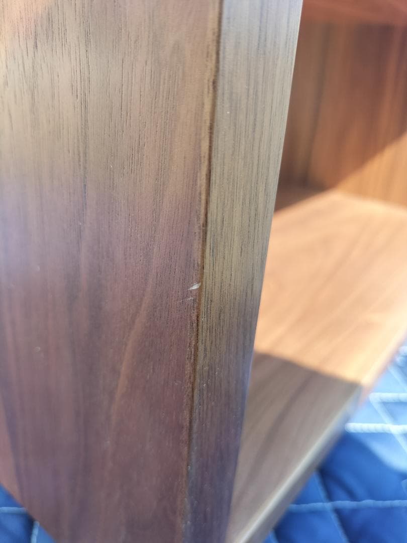 ボックステーブル◆ローテーブル◆ウォールナット(2502A②)