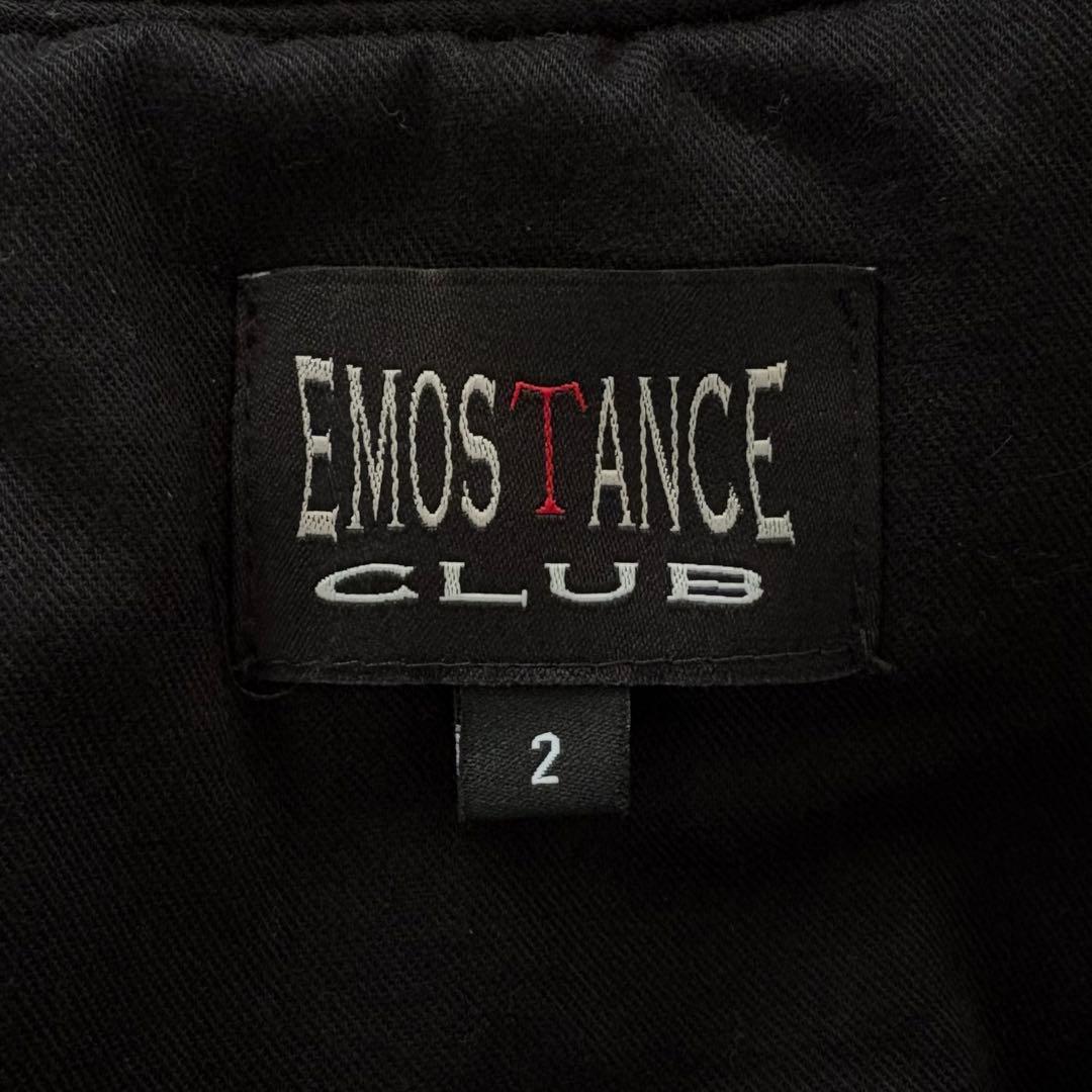 ジャケット・アウター emostanceclub leather bomber jacket