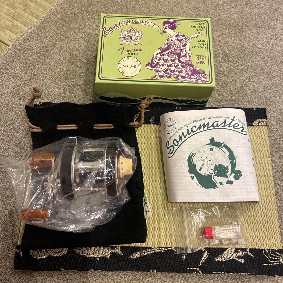 秋*メ様 津波ルアーズ　未使用品　レフトハンドル　ソニックマスター