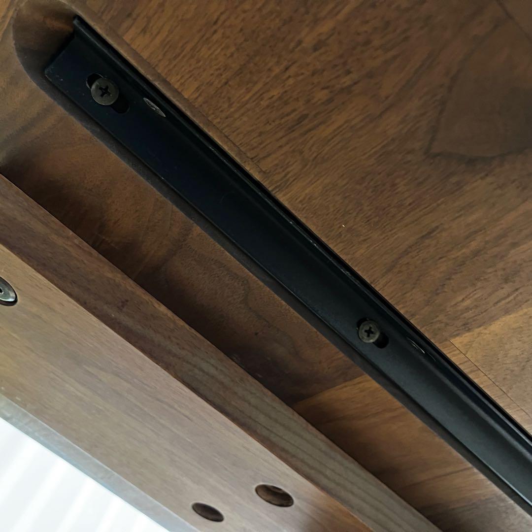 無垢材 ウォールナット ダイニングテーブル 蜜蝋 1600×800