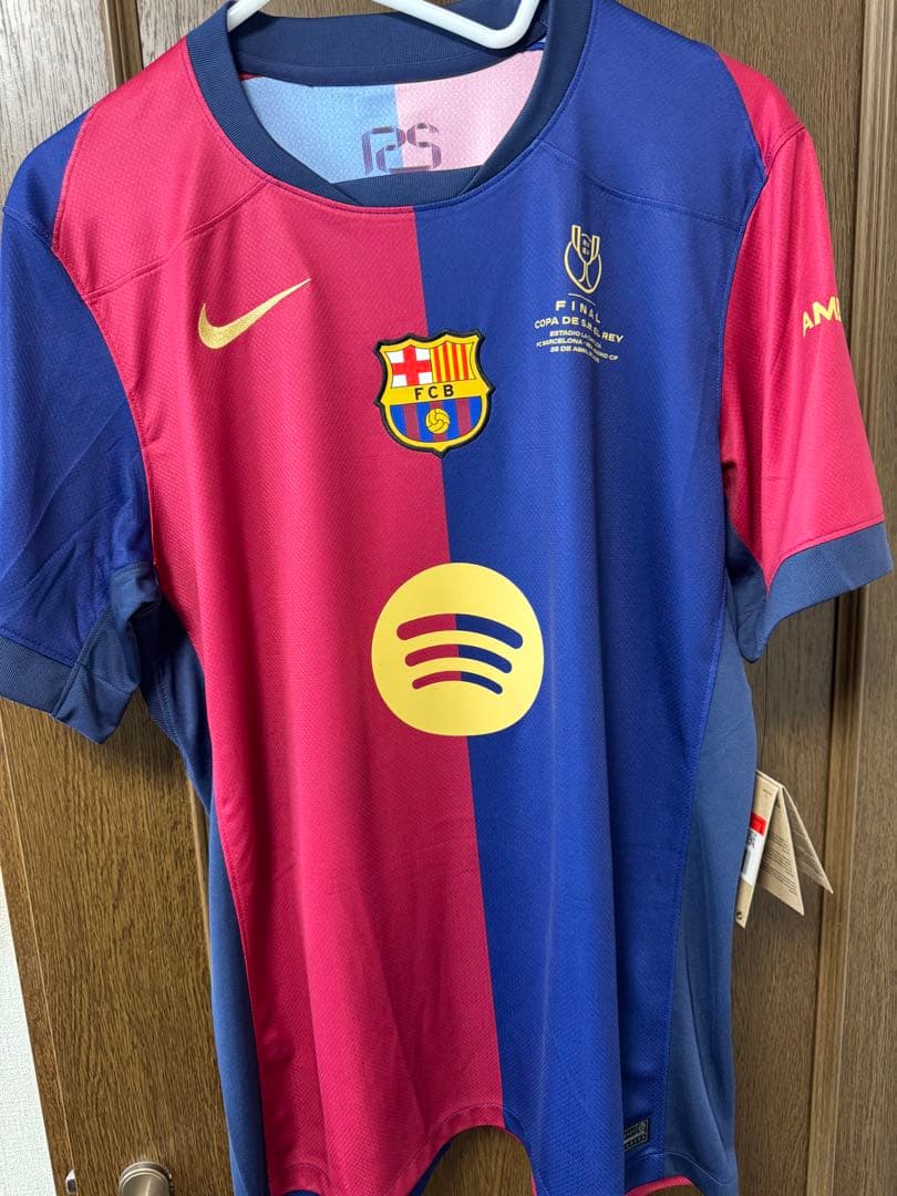 FCバルセロナ 24-25 コパデルレイ決勝仕様KOUNDE 23 インポートL